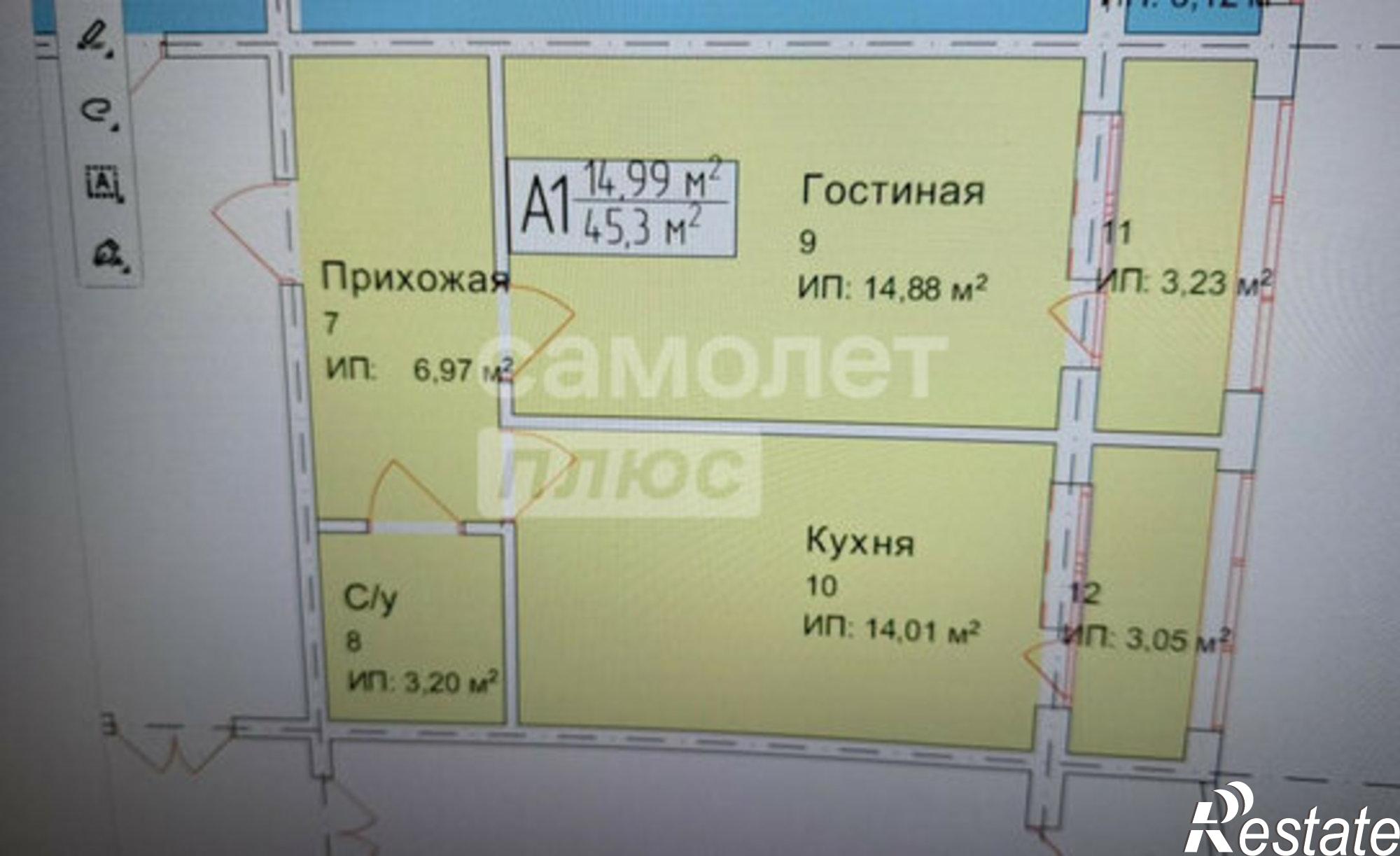 Купить квартиру за 3 500 000 рублей на улица Тотурбиева, 66